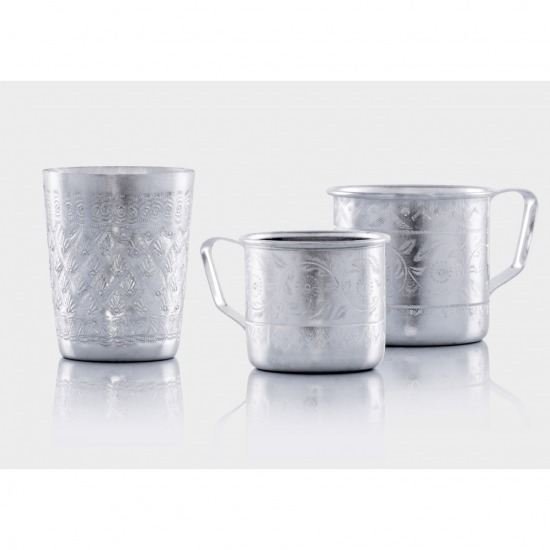 แก้วน้ำอลูมิเนียมลายไทย - ผู้ผลิตภาชนะอลูมิเนียมลายไทย แก้วน้ำอลูมิเนียมลายไทย - ผู้ผลิตภาชนะอลูมิเนียมลายไทย